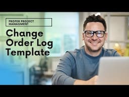 How To Create A Change Order Log Template