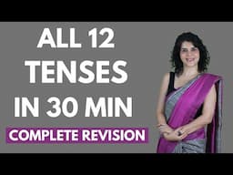 Learn ALL Tenses In English Grammar With Examples | Present Tense, Past Tense, Future Tense|ChetChat