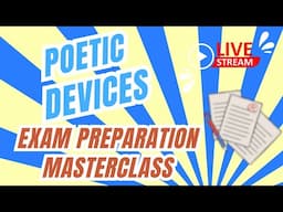 POETIC DEVICES - SCRBBLY MASTERCLASS #2