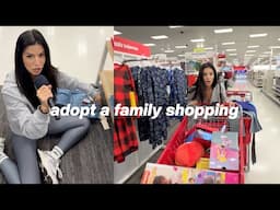 target shopping spree for adopt - a - family 2024 vlogmas