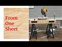 Portable Ron Paulk Style Workbench // Jobsite Torsion Box Workbench Top (2021)