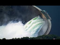 Huge Water Inflow into Dams Is Opened - Look What Happen!