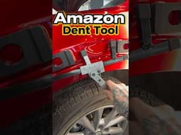 Dent repair with Amazon tools #autobodyrepair #paintlessdentrepair #cardentrepair