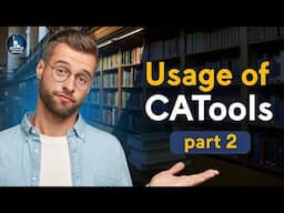 كورس الترجمة: Usage of CATools: Part 2