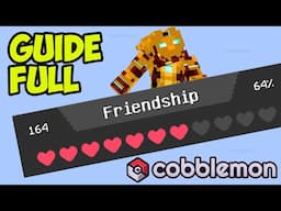 Minecraft how to get FRIENDSHIP in Cobblemon (2 WAYS, 2025, FAST)