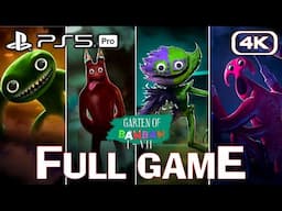 Garten of Banban 1-7 PS5 Pro Complete Series - FULL GAME Walkthrough (4K60)