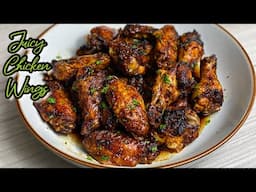 Juicy Baked chicken wings