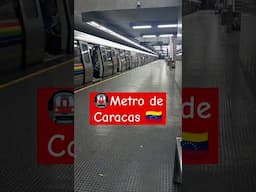 Metro de Caracas #tren #metro #caracas #venezuela #venezolanos