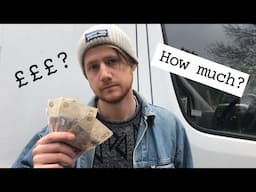 How much does it cost to convert a van? | SPRINTER VAN BUILD