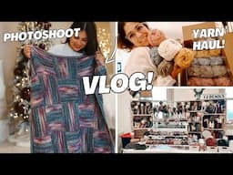 Yarn Haul + Last Market Of The Season + Photoshoot | VLOG