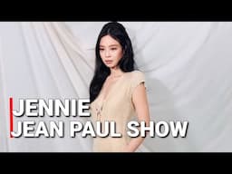 BLACKPINK JENNIE 제니 Arrival + Runway at Jean Paul Gaultier Show in Paris 2025