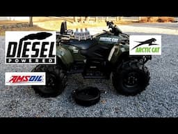 2007 Arctic Cat 700 Diesel Oil And Filter Change