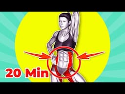 ➜ Trim SIDE FAT Quickly ➜ 20-Min Workout for Women!