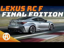 2025 Lexus RC F Final Edition is the End of the Line