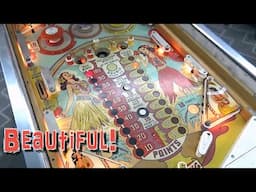 Repairing And Playing Neyens/Parker's Wonderful Gottlieb ALOHA Pinball Machine!