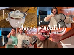 Arroz Perfeito em Minutos: O Segredo Que Ninguém Te Conta!