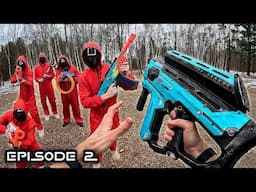 The NERF SQUID GAMES | EPISODE 2!