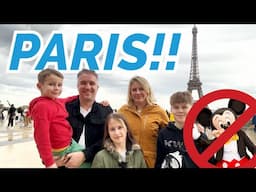 48 hours in PARIS!! Parc Asterix over Disneyland???