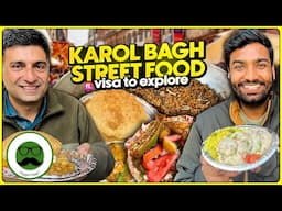 Karol Bagh Street Food with ​⁠@visa2explore | Veggie Paaji Delhi Food