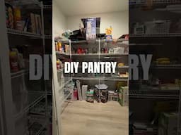 How to DIY Dream Pantry #diy #cleanandorganized