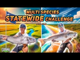 96 HOUR East Coast MULTI SPECIES Fishing CHALLENGE! (THE MOVIE)