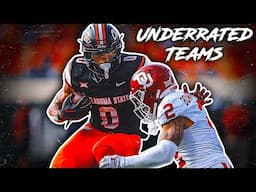 The Most Underrated CFB Teams for 2024!