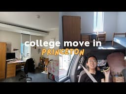 PRINCETON SENIOR YEAR MOVE IN VLOG