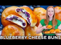 The Best Blueberry & Cream Cheese Buns!!