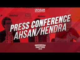 Hendra Setiawan/Mochammad Ahsan - Press Conference Indonesia Masters 2025