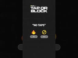 tapping a profile that says “no taps” - 🔥 or 🚫? #TapOrBlock