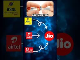 Jio Killing BSNL VI Airtel in 🇮🇳 #recharge #jio #smartphone