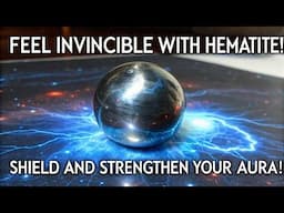 Feel Invincible with Hematite: Shield and Strengthen Your Aura!