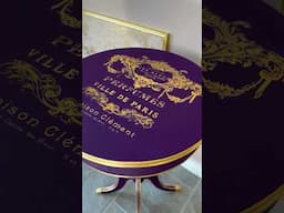 Kacha Furniture Paint “Purple Emperor” #shorts  #kachafurniture #furniturepainting