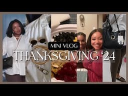 MINI VLOG: Thanksgiving in NC + Casual Holiday Outfits + Cook With Us!