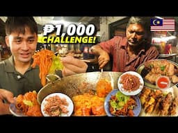 ₱1,000 STREET FOOD Challenge in Penang! Bakit ang MURA?! 🇲🇾