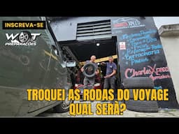 VOYAGE TURBO CHEGARAM AS RODAS NOVAS ( W.O.T. PREPARAÇÕES)