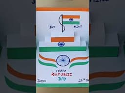 #independenceday #republicdaygreetingcard #indianflag #beautifulhandmadecard #republicday