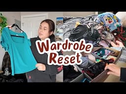 WARDROBE CLEAN OUT! Declutter & Life Updates