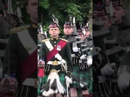 Awesome Royal Guards #shorts #handsome #scottish #soldiers  #army #scotland #kilts