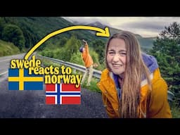 SWEDE goes to NORWAY for the FIRST TIME... | camping road trip in Norway