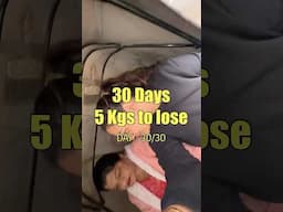 30 DAYS 5 KGS TO LOSE? RESULT DAY! 🙈 #day30 #weightlosschallenge #ytshorts #shortvideo