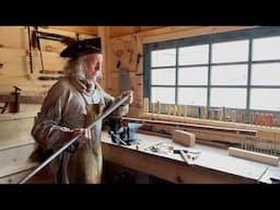 How I Inlet the Tang on a Flintlock Rifle | 1700's GUN BUILD |