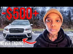 Living In A Subaru|Starting 2025 With Adventure & A Pricey Subaru Setback(Freak Accident)|Ep.254