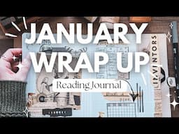 ✨WRAP UP✨ January 2025 Reading Journal! Here's What I Read + NEW Coach Cover 😍