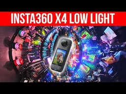 Insta360 X4 Low Light Video: Best Settings & Shooting Tips