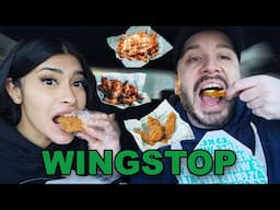 We Tried Wingstop For The First Time! MUKBANG