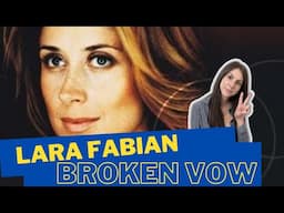 ITALIAN GIRL reacts to LARA FABIAN - BROKEN VOW