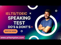 Secrets to Ace Your IELTS/TOEIC/TABE Speaking Test