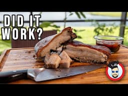 Salt Crust Secrets: Lechon Belly Experiment on the Woodfire!