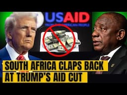 Trump Halts Aid to South Africa Over Land Confiscations; Ramaphosa Denies Claim as baseless